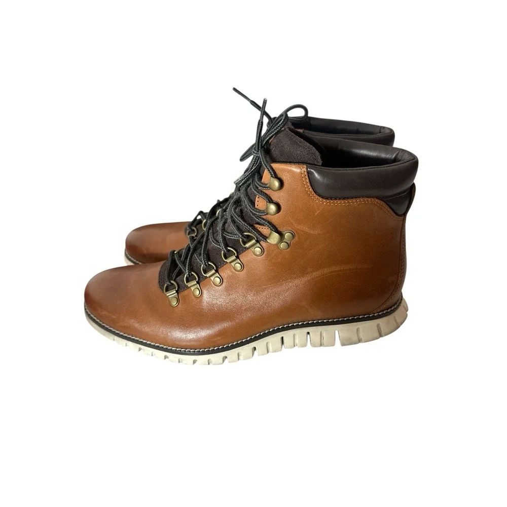Cole Haan Men's Zero Grand Hiker Water Resistant Boots sz 10 1/2 M‎ Classic